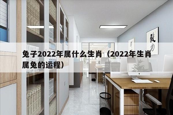 兔子2022年属什么生肖（2022年生肖属兔的运程）