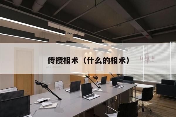 传授相术（什么的相术）