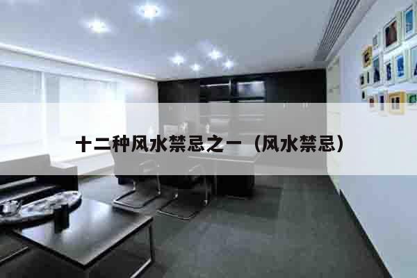 十二种风水禁忌之一（风水禁忌）