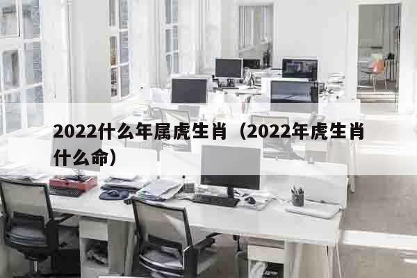 2022什么年属虎生肖（2022年虎生肖什么命）