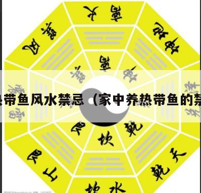 养热带鱼风水禁忌（家中养热带鱼的禁忌）