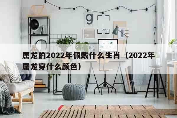 属龙的2022年佩戴什么生肖（2022年属龙穿什么颜色）