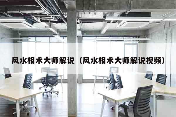 风水相术大师解说（风水相术大师解说视频）