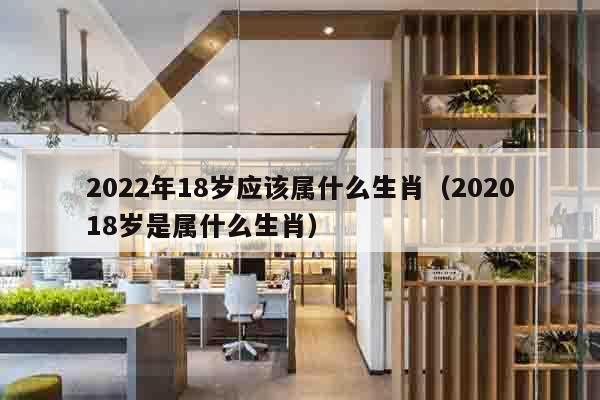 2022年18岁应该属什么生肖（202018岁是属什么生肖）