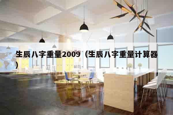 生辰八字重量2009（生辰八字重量计算器）