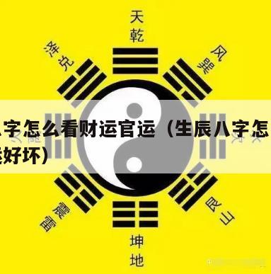 生辰八字怎么看财运官运（生辰八字怎么看财运官运好坏）