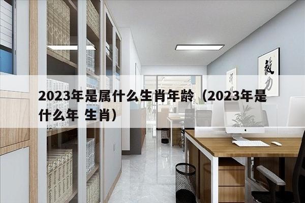2023年是属什么生肖年龄（2023年是什么年 生肖）