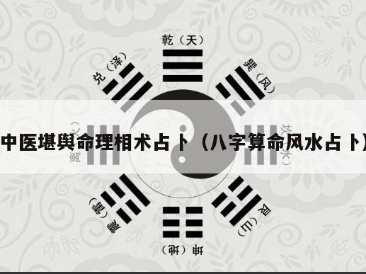 中医堪舆命理相术占卜（八字算命风水占卜）