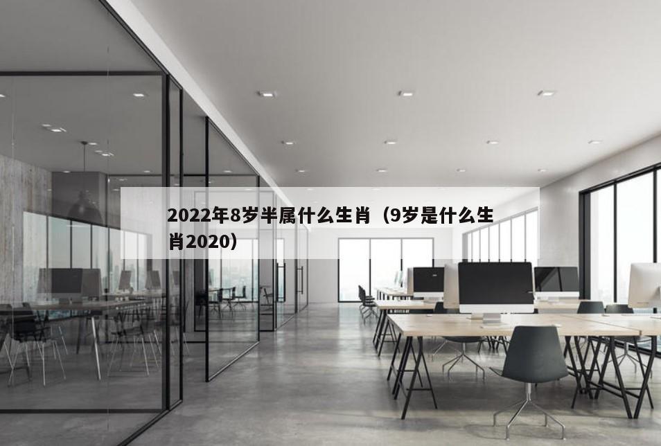 2022年8岁半属什么生肖（9岁是什么生肖2020）
