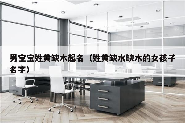 男宝宝姓黄缺木起名（姓黄缺水缺木的女孩子名字）