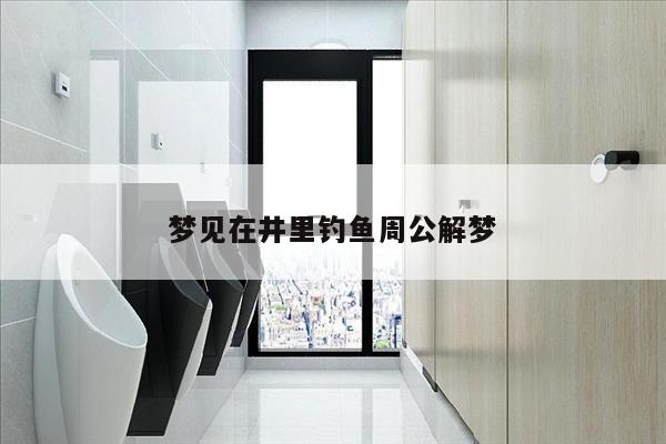梦见在井里钓鱼周公解梦