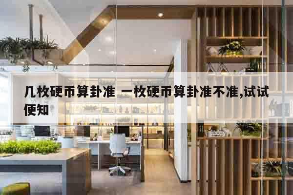 几枚硬币算卦准 一枚硬币算卦准不准,试试便知
