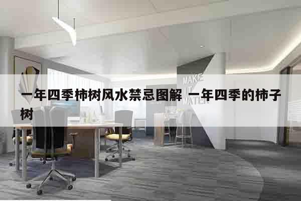 一年四季柿树风水禁忌图解 一年四季的柿子树