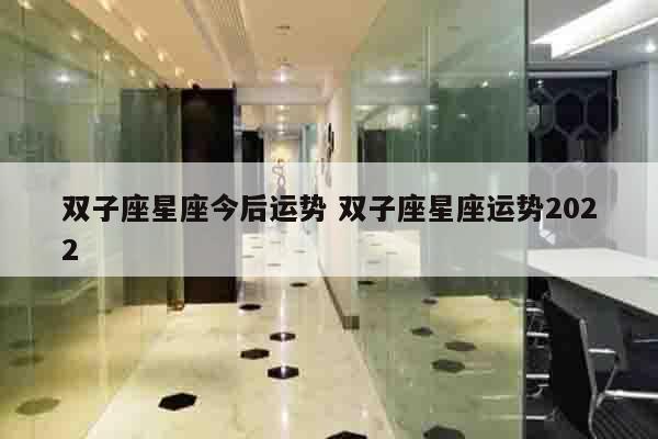 双子座星座今后运势 双子座星座运势2022