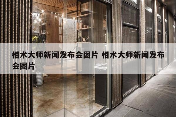 相术大师新闻发布会图片 相术大师新闻发布会图片