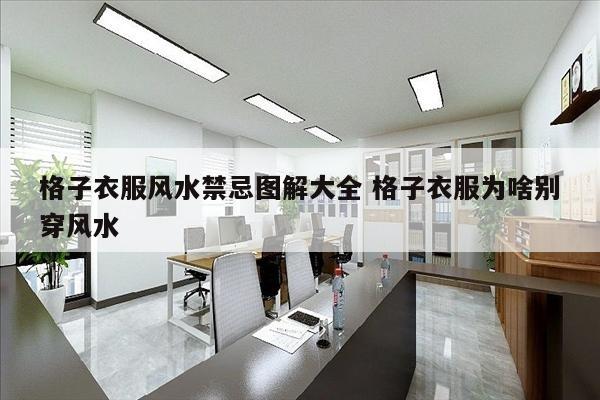 格子衣服风水禁忌图解大全 格子衣服为啥别穿风水