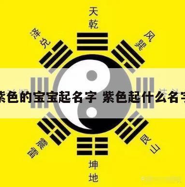 紫色的宝宝起名字 紫色起什么名字