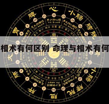 命理与相术有何区别 命理与相术有何区别和联系