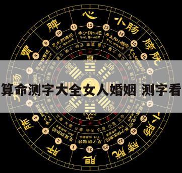 相面算命测字大全女人婚姻 测字看婚姻