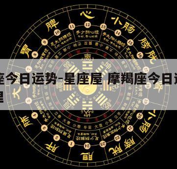 摩羯座今日运势-星座屋 摩羯座今日运势星座屋里