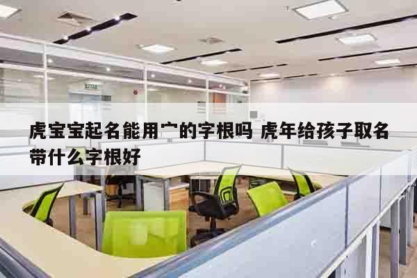 虎宝宝起名能用宀的字根吗 虎年给孩子取名带什么字根好