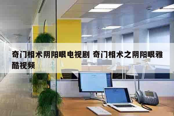 奇门相术阴阳眼电视剧 奇门相术之阴阳眼雅酷视频