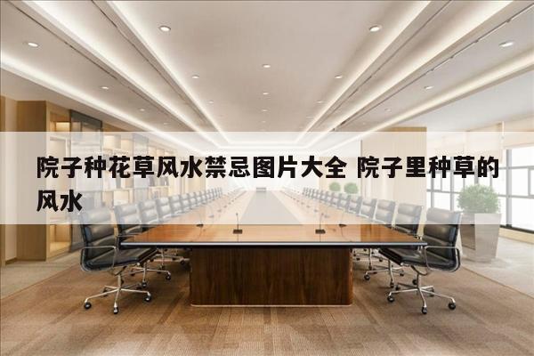 院子种花草风水禁忌图片大全 院子里种草的风水