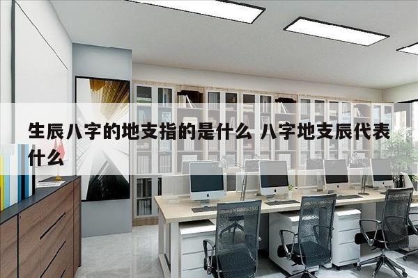 生辰八字的地支指的是什么 八字地支辰代表什么