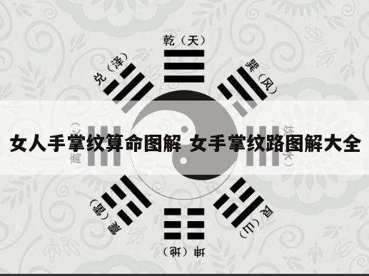 女人手掌纹算命图解 女手掌纹路图解大全