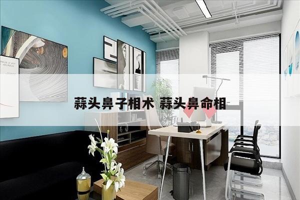 蒜头鼻子相术 蒜头鼻命相