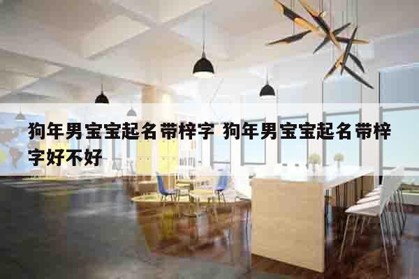 狗年男宝宝起名带梓字 狗年男宝宝起名带梓字好不好