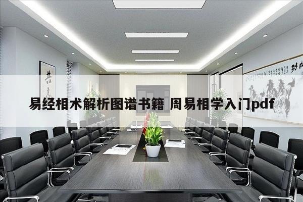易经相术解析图谱书籍 周易相学入门pdf