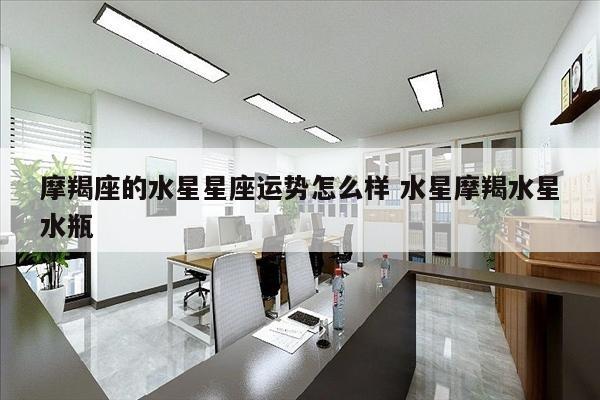 摩羯座的水星星座运势怎么样 水星摩羯水星水瓶