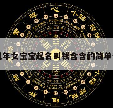 臼鼠年女宝宝起名叫钱含含的简单介绍