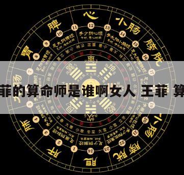 王菲的算命师是谁啊女人 王菲 算命