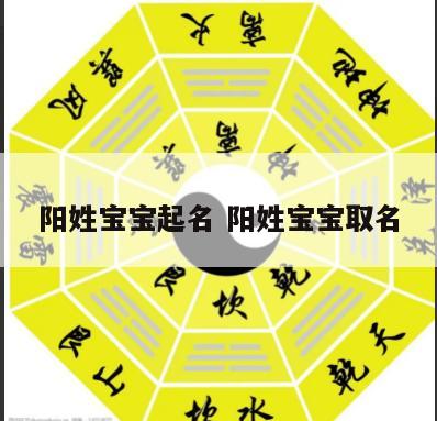 阳姓宝宝起名 阳姓宝宝取名