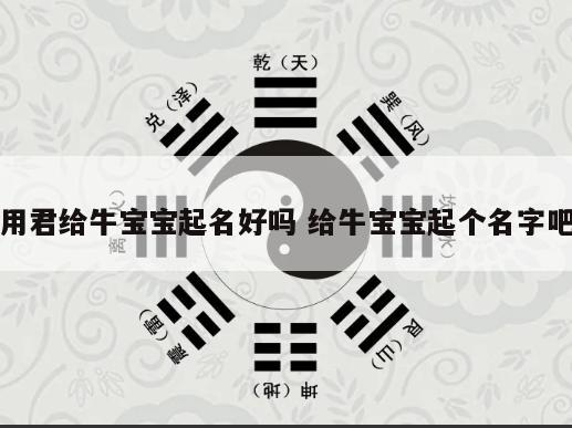 用君给牛宝宝起名好吗 给牛宝宝起个名字吧