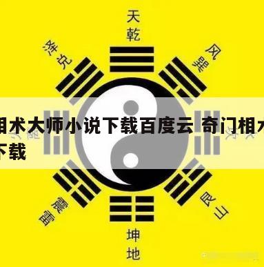 农村相术大师小说下载百度云 奇门相术百度云盘下载