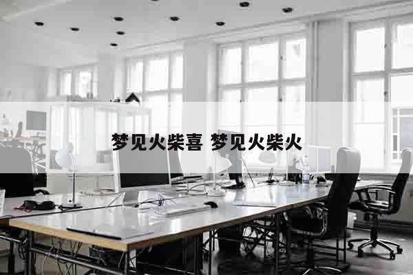 梦见火柴喜 梦见火柴火