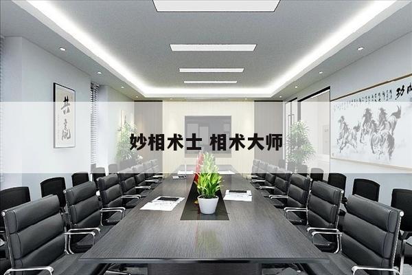 妙相术士 相术大师